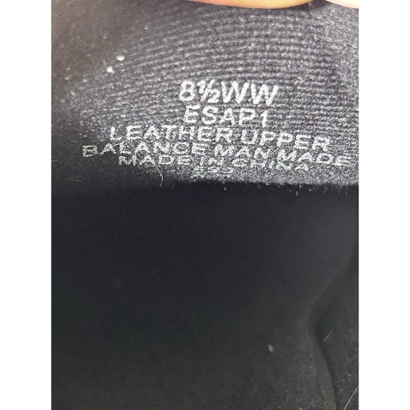 Easy Spirit ESAP1 Black Leather WW Width Size 8.5 Damaged Box - Picture 8 of 9